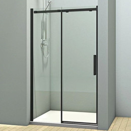 Душевая дверь Veconi Vianno 120 см VN70-120-01-19C4, чёрный/прозрачное - фото 