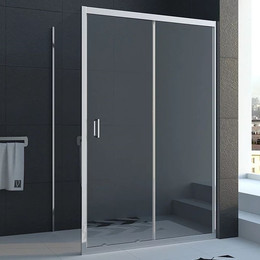 Душевое ограждение Veconi Rovigo 150х80 см RV046-15080PR-01-19C1, хром/прозрачное - фото 