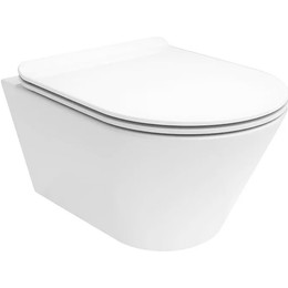 Унитаз подвесной безободковый Kerama Marazzi Plaza Modern PLMR.wc.02 - фото 