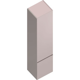 Пенал подвесной Kerama Marazzi Cubo 35 см CU.165Rh\MAL, мальва - фото 