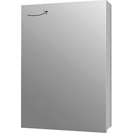 Зеркало-шкаф Dreja Almi 50 см 99.9008, белый глянец - фото 