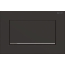 Кнопка смыва Geberit Sigma 30 115.893.14.1, черный матовый/хром - фото 