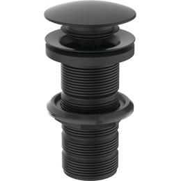 Донный клапан Ideal Standard Silk Black E1483XG, черный матовый - фото 