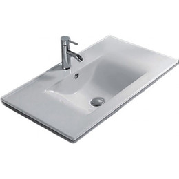 Раковина врезная на столешницу CeramaLux N 101 см JY-807-100 - фото 