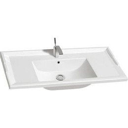 Раковина врезная на столешницу CeramaLux N 100 см NYJ840-100 - фото 