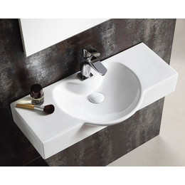 Раковина подвесная CeramaLux N 70 см STR4280C - фото 