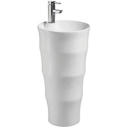 Раковина напольная CeramaLux N 42 см G-308 - фото 