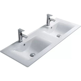 Раковина врезная на столешницу CeramaLux N 121 см YJ809-120 - фото 