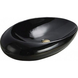 Раковина-чаша CeramaLux NC 69 см 78456, черный глянцевый - фото 