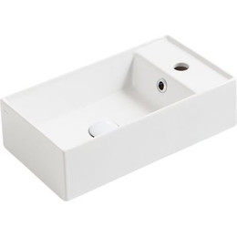 Раковина подвесная Simas Agile 50 см AG50 bi matt*1, белый матовый - фото 