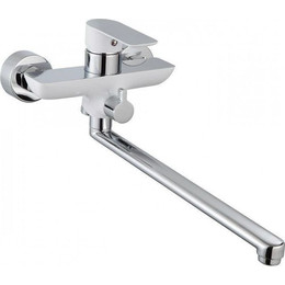 Смеситель для ванны Aquanet Arctic AF520-21СW, белый/хром - фото 