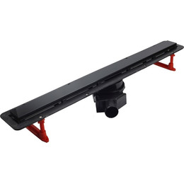 Трап Pestan (BETTOSERB) Confluo Frameless Line Black Matte 75 см 13701321, черный матовый (под плитку), Цвет производителя: чёрный, Размер трапа: 750 - фото 