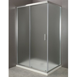 Душевое ограждение BelBagno 120x90 см UNO-AH-1-120/90-P-Cr, хром/текстурное - фото 