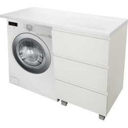 Тумба напольная с раковиной-столешницей Эстет Dallas Luxe 105 см (3 ящика) R ФР-00009669 - фото 