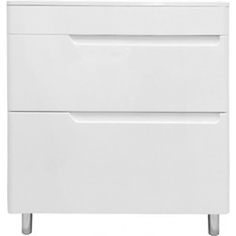 Тумба напольная с раковиной Эстет Kare Luxe 80 см (2 ящика) ФР-00005719 - фото 