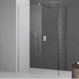 Душевое ограждение Radaway Modo New III 130x75 см (стекло 8 мм), хром/прозрачное - фото 