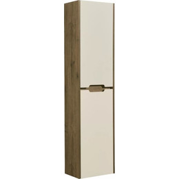 Пенал подвесной Акватон Оливия 40 см 1A254603OLVG0, бежевый/дуб веллингтон - фото 