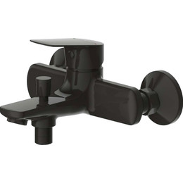 Смеситель для ванны Bravat Rhein F6429564BW-01-ENG, черный матовый, Цвет производителя: чёрный матовый - фото 