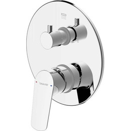 Смеситель для ванны Bravat Rhein PB8429564CP-2-ENG, Цвет производителя: хром - фото 