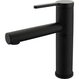 Смеситель для раковины Bravat F1410445BW-RUS, черный - фото 