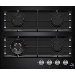 Газовая варочная поверхность MBS PG-601BL (чёрное стекло) - фото 