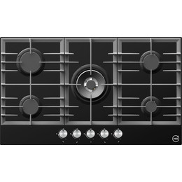 Газовая варочная поверхность MBS PG-905BL (чёрное стекло) - фото 
