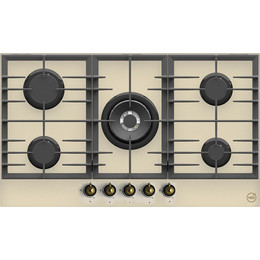 Газовая варочная поверхность MBS PG-905IV Classic (слоновая кость стекло) - фото 