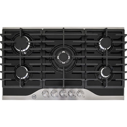 Газовая варочная поверхность MBS PG-908BL (чёрное стекло) - фото 