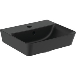 Раковина подвесная Ideal Standard Connect Air 40 см E0307V3, черный матовый - фото 