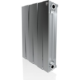 Радиатор Royal Thermo Piano Forte 500 Silver Satin 480х590 мм (6 секций) - фото 
