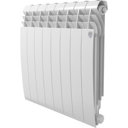 Радиатор Royal Thermo Biliner Alum 500 Bianco Traffico 650х580 мм (8 секций) - фото 