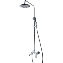 Душевая стойка BRAVAT OPAL R F6125183CP-A2-RUS (d 220) - фото 