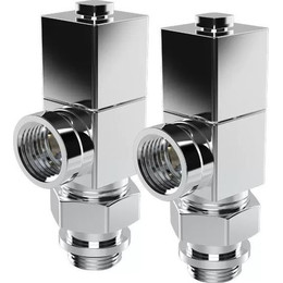 Вентиль для радиатора осевой Royal Thermo Cube 1/2 RTE 56.003 - фото 