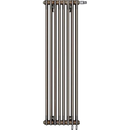 Вертикальный радиатор Zehnder Charleston 2180 390х1790 мм (8 секций) нижнее подключение - фото 