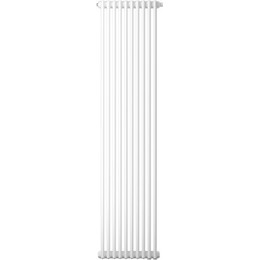 Вертикальный радиатор Zehnder Charleston 2200 580х1990 мм (12 секций) боковое подключение - фото 