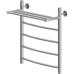 Полотенцесушитель водяной Aquanet Romeo с полкой П5 400х600 мм 266727 - фото 