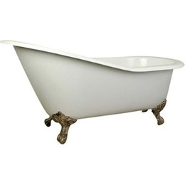 Ванна отдельностоящая Magliezza Gracia BR 170x76 см (ножки бронза) - фото 