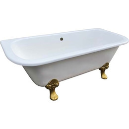 Ванна отдельностоящая Magliezza Elena BR 170x76 см (ножки бронза) - фото 