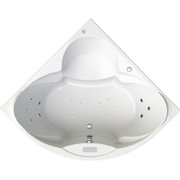 Ванна гидромассажная Радомир Филадельфия 168x168 см (Гидромассаж "Фитнес" Chrome) - фото 