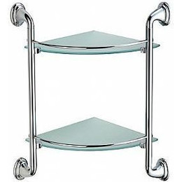 Cтеклянная полка Ledeme L1507-2 - фото 