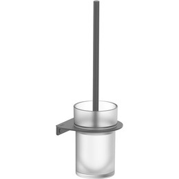 Ёршик для унитаза Iddis Noa NOABLG0i47, цвет чёрный матовый - фото 