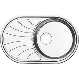 Кухонная мойка Iddis Suno SUN77SRi77 0,7 мм, сатин L - фото 