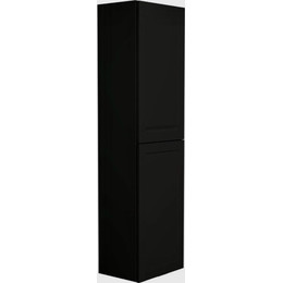 Пенал подвесной Art&Max AM-Platino-1500-2A-SO-GM 40 см, черный матовый - фото 