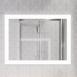 Зеркало Art&Max Soli Led 91 см AM-Sol-915-685-DS-F-H - фото 