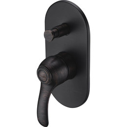 Смеситель для ванны WasserKraft Isar 1361, темная бронза - фото 