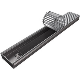 Внутрипольный конвектор KZTO Бриз 1400х260х100 мм - фото 