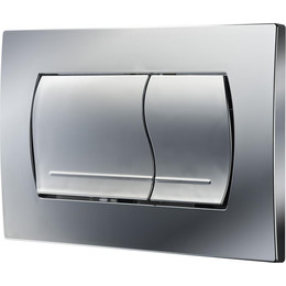 Кнопка смыва Roca Active 52B 8901150B2, хром матовый - фото 