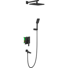 Душевая система для ванны Timo Torne SX-4399/03SM, черный матовый - фото 