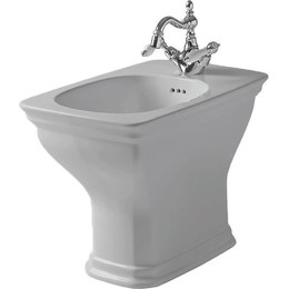 Биде напольное ArtCeram Civitas CIB002 34 00, серый - фото 