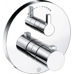 Смеситель для ванны с термостатом Kludi Nova Fonte 208300515 - фото 